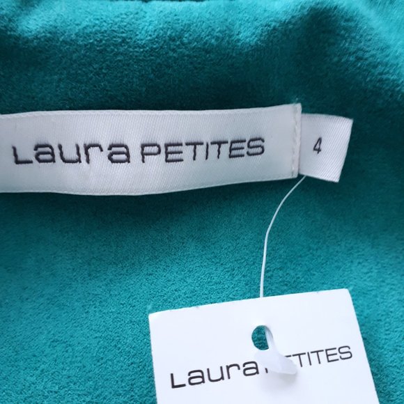 Laura Turquoise Jacket NWT - Picture 8 of 10